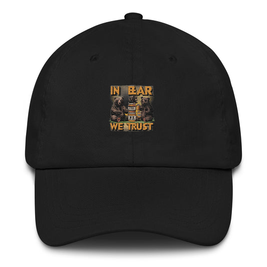 In Bear We Trust Trapped in Honey Dad Cap