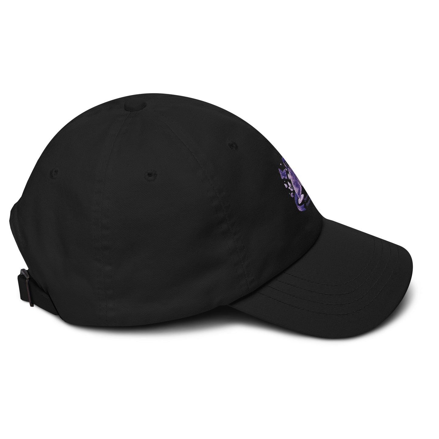I Sport Purple For Sarcoidosis Awareness Butterfly Hope Dad Cap