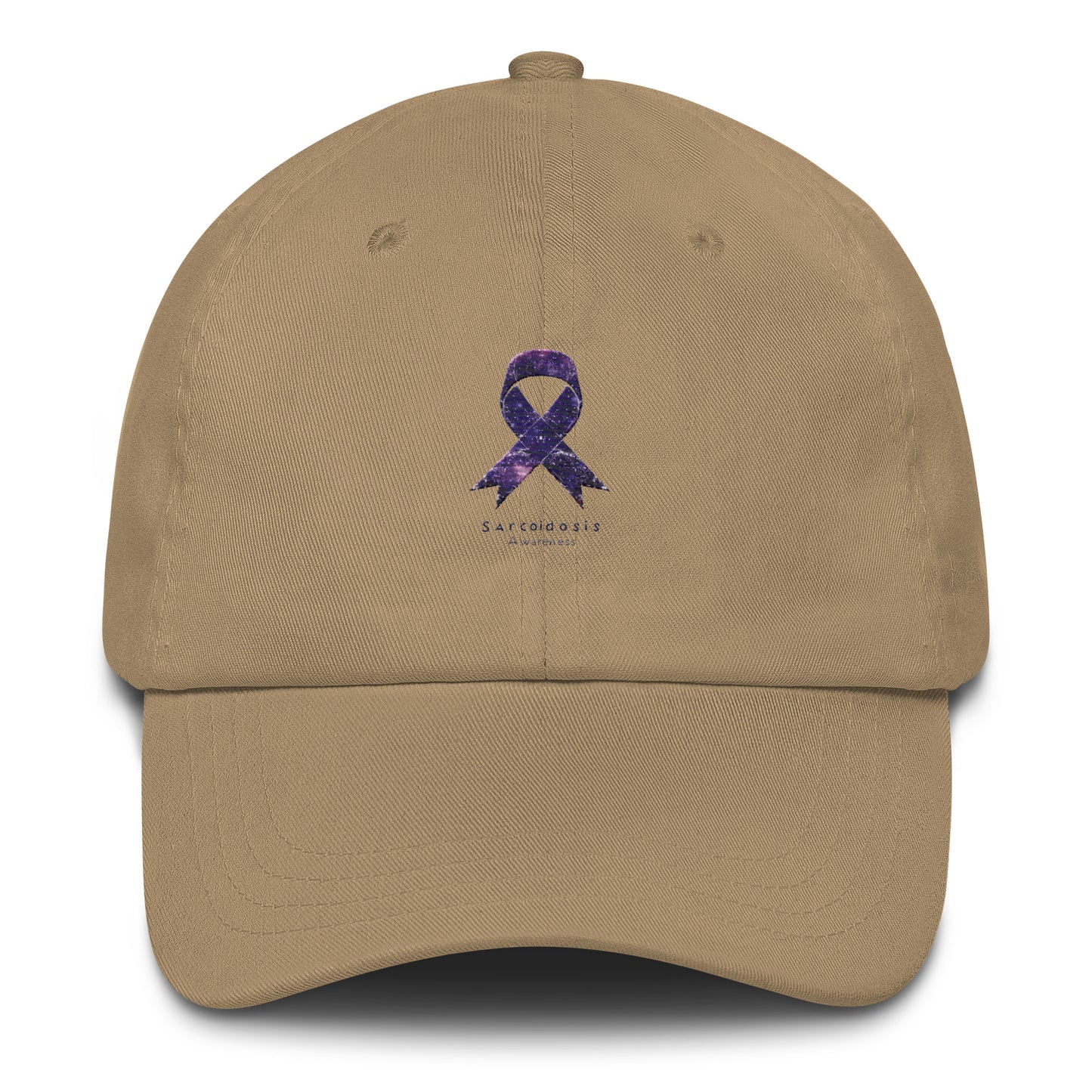 I Sport Purple For Sarcoidosis Awareness Multi Universe Dad Cap